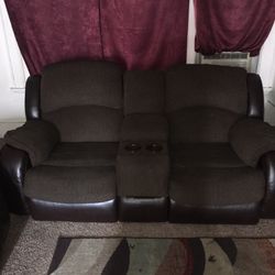 Couch And Love Seat Reclining 