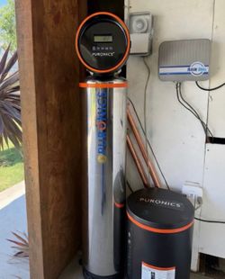 New Puronics Stainless Steel Whole House Softener Alkaline RO System