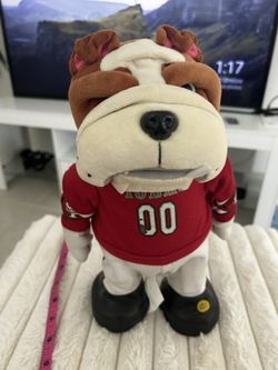 San Francisco 49ers “Touchdown Hound” Dancing Dog Plush w/ Box – Works! B8