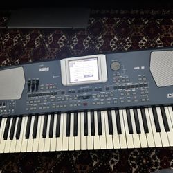 Korg Pa500 Oriental keyboard+ stand+ notepad