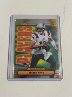 Drake Maye Power Players Refractor