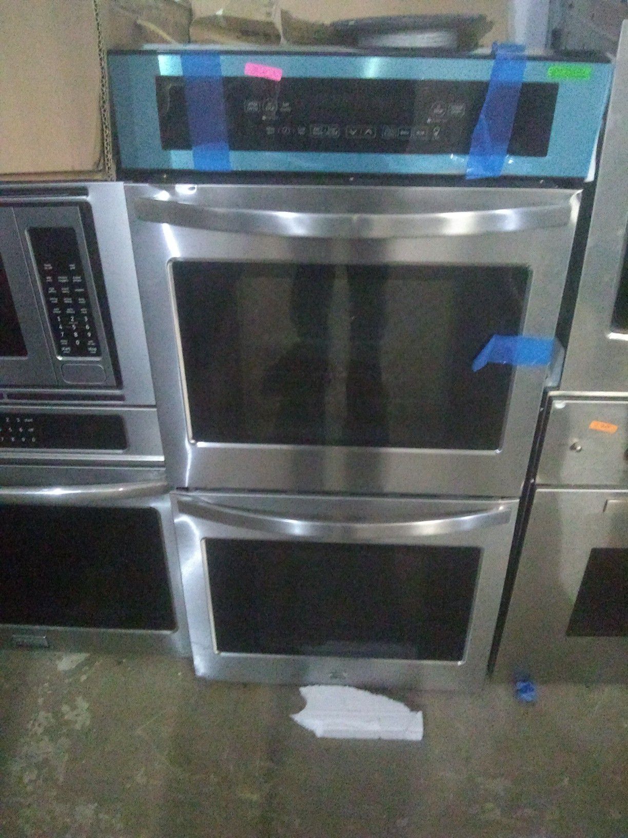 Kenmore stainless steel double oven home and kitchen appliances