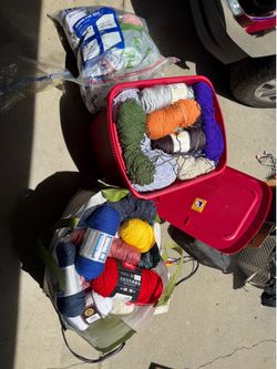 Yarn- various colors, textures, sizes