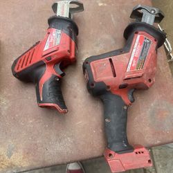 Saw  Different Sizes Milwaukee 