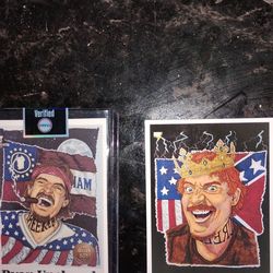 Ryan Upchurch sports card and sticker