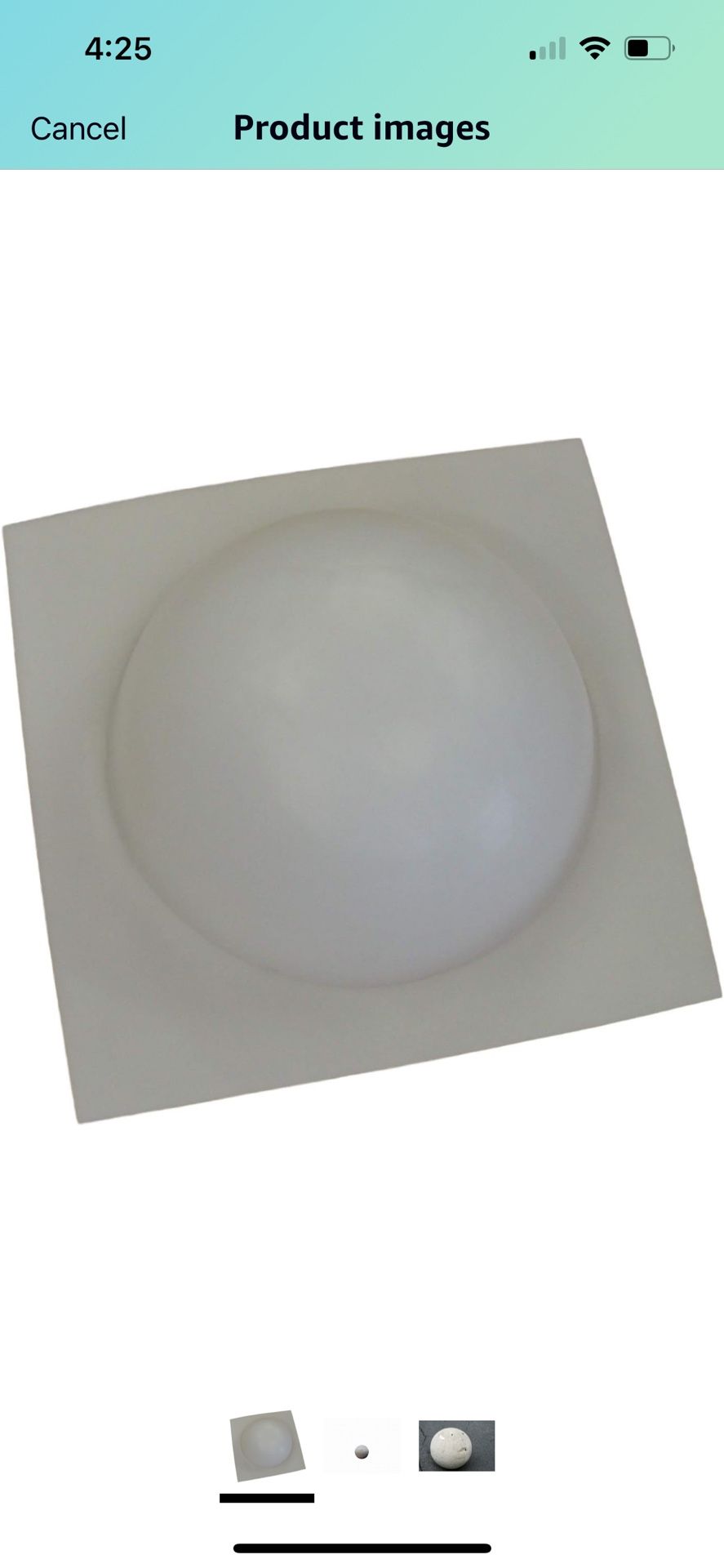 8 Inch Half Ball Sphere
