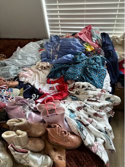 Clothes girls 9 months to 6 years and shoes
