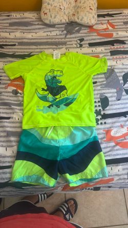 Boys swim suit set