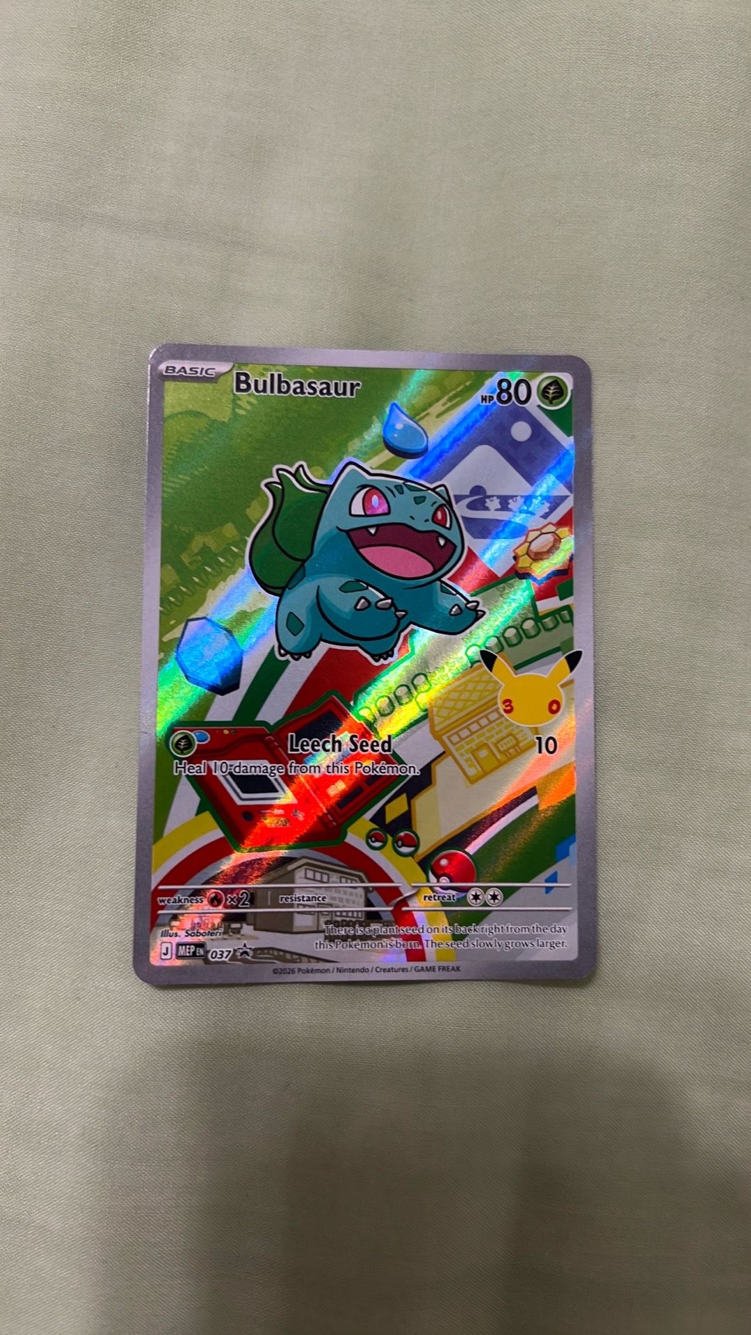 Bulbasaur.