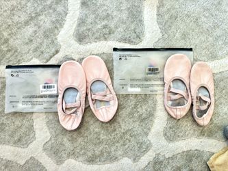 Stelle Girl’s Leather Ballet Slippers