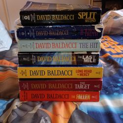 David Baldacci Lovers - 7  Of His Books