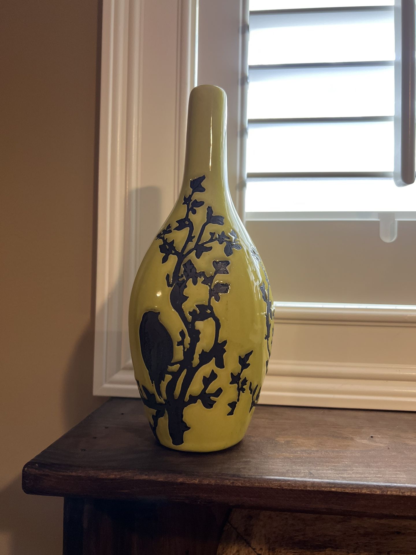 Bird Flower Vase