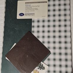 NEW * CREATIVE MEMORIES * Wilderness Pack * Stickers*Die-Cuts*Paper