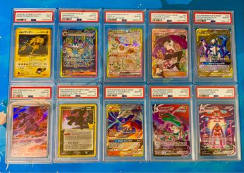 POKEMON SLAB LOT FOR TRADE/SALE