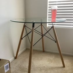 Glass Table  36”