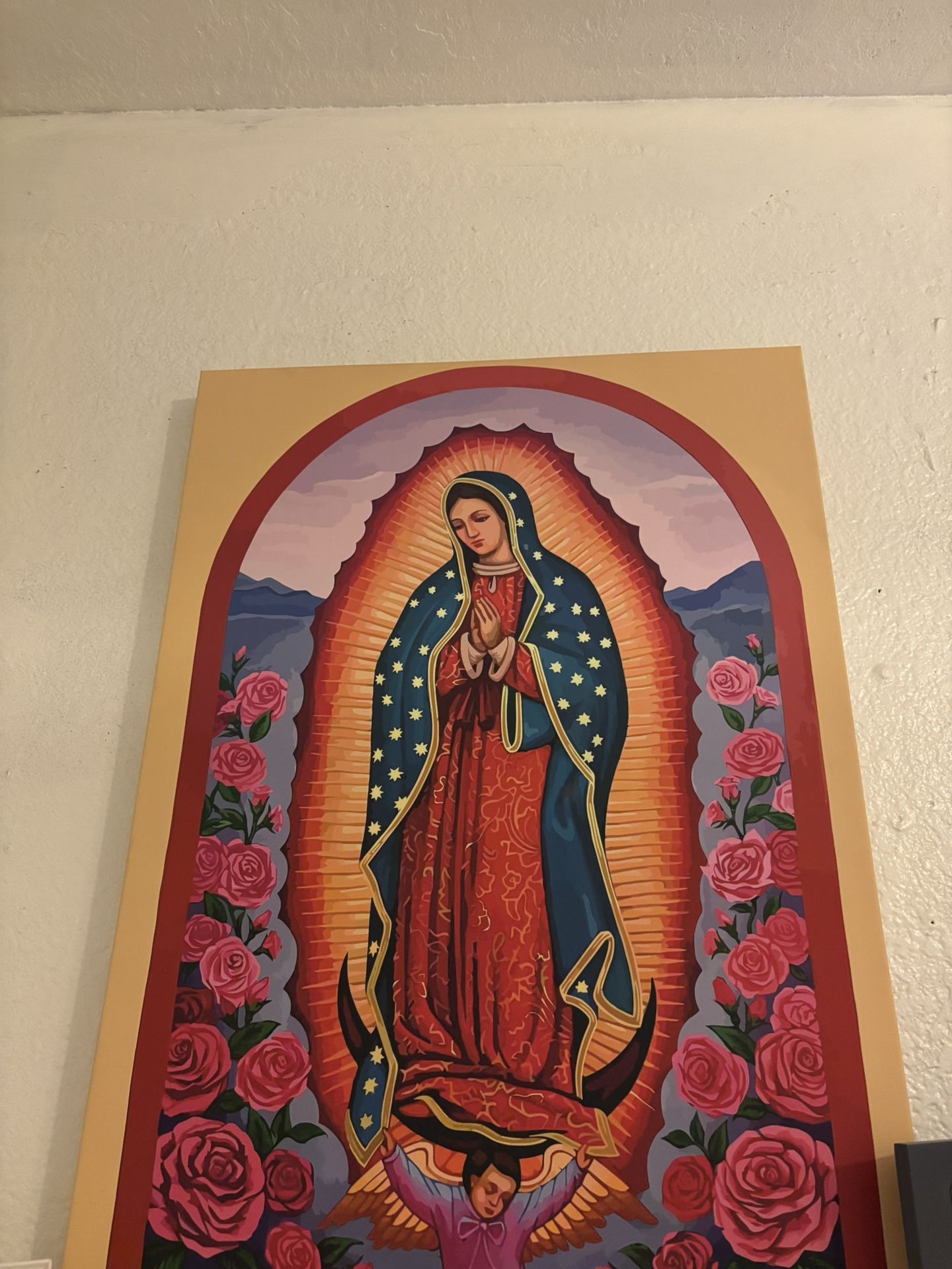 Virgin Mary frame