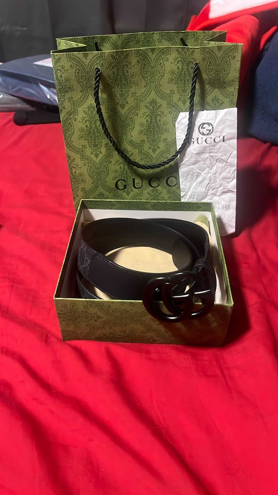 Gucci Belt Black 36 Up