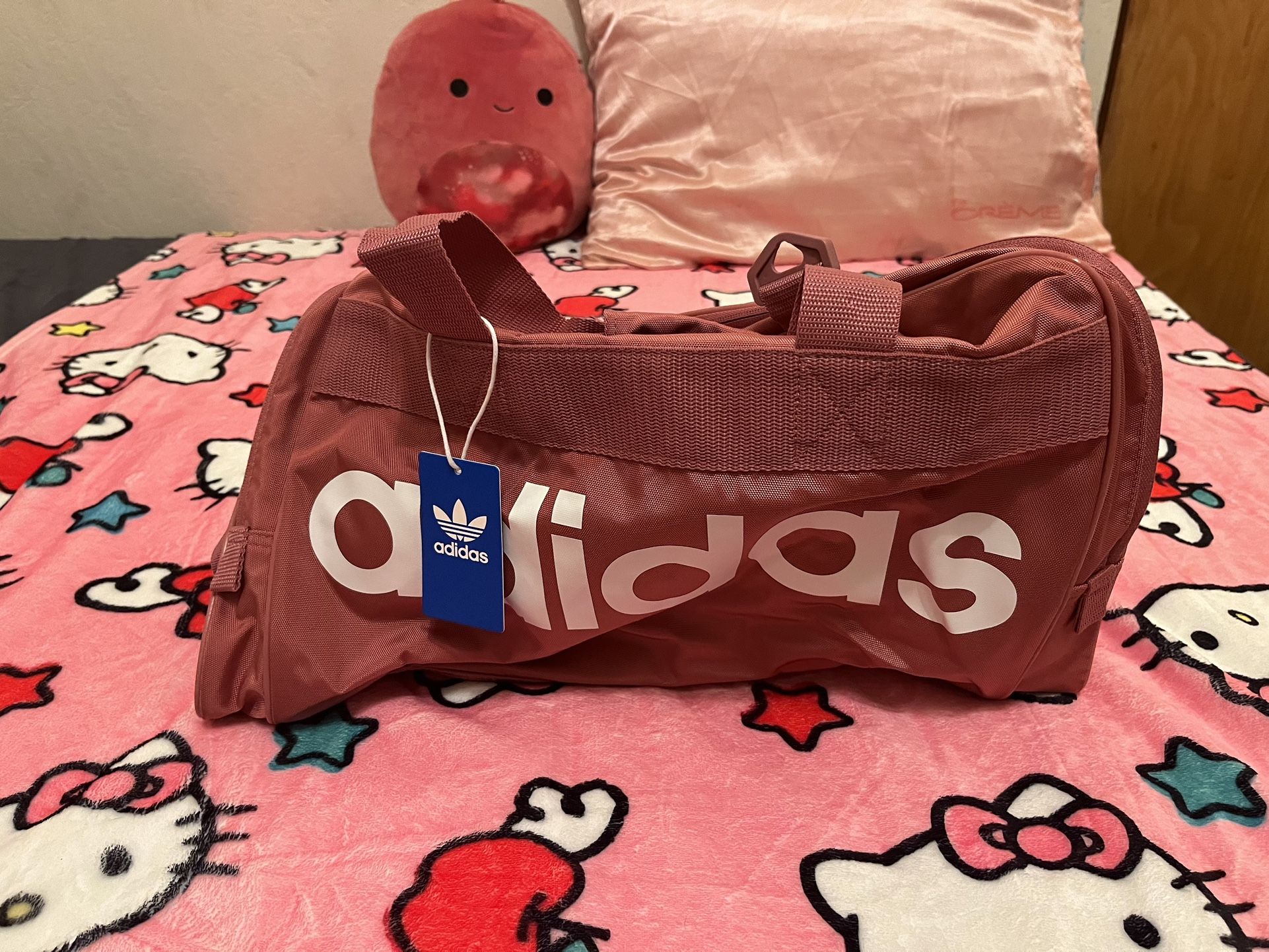 Pink Adidas Gym Bag