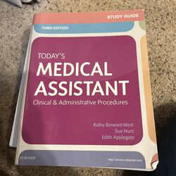Medical Assiant Textbook