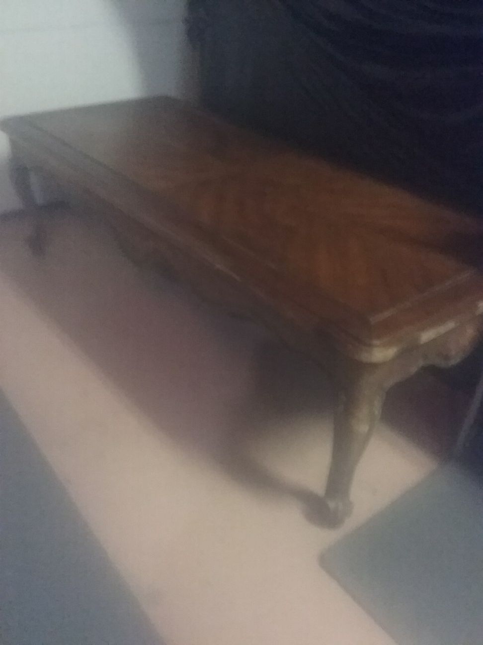 Wood coffee table. $25