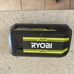 Ryobi 40v Battery