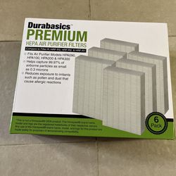 Durabasics Premium HEPA  Air Purifier Filters fits HPA090, HPA100, HPA200 &300