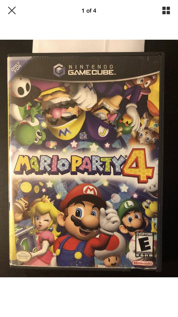 Mario party 4 Nintendo GameCube