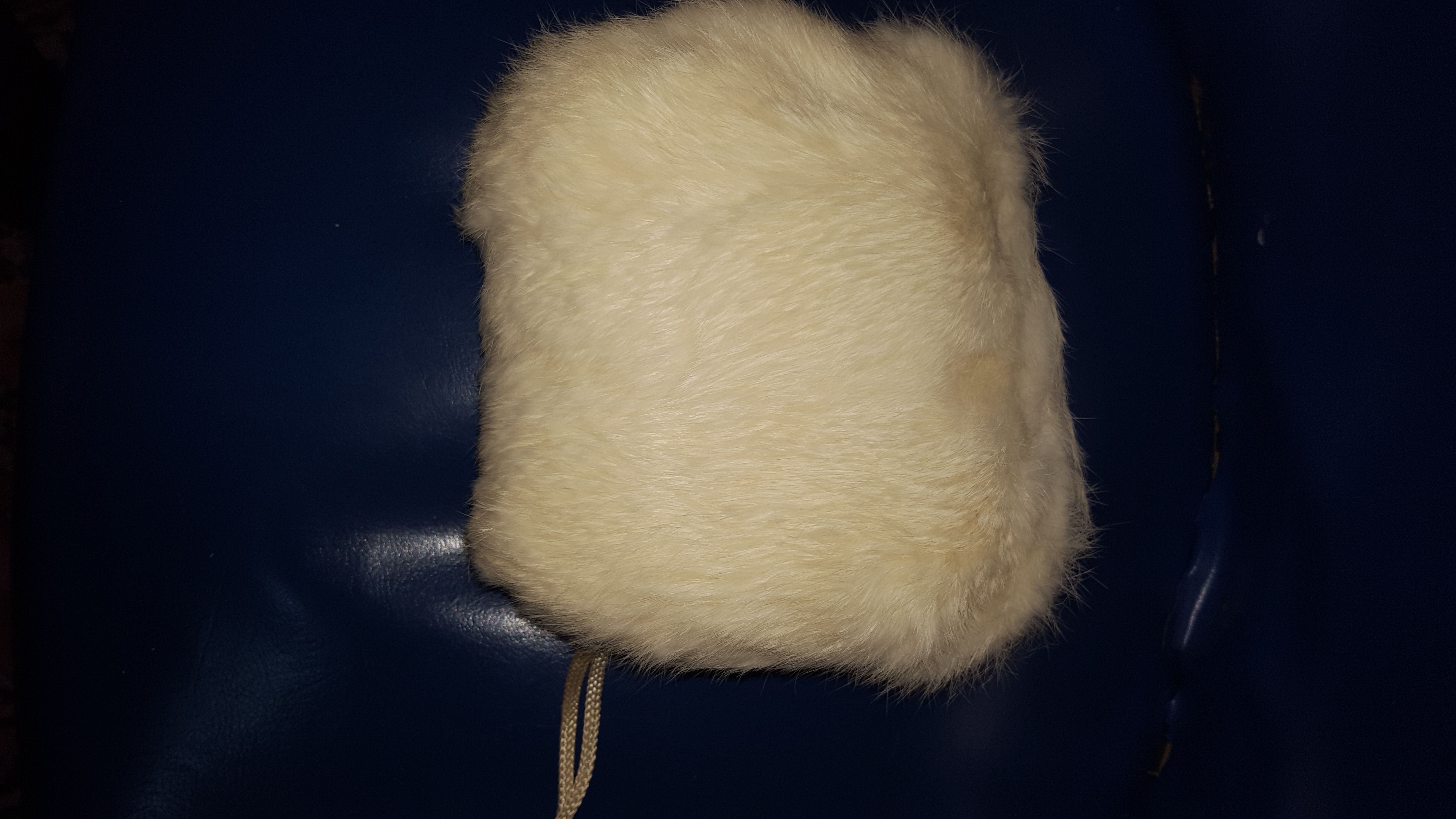 rabbit fur muff