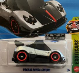 Hot Wheels Zamac Pagani Zonda Cinque