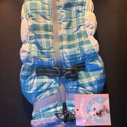 Dog Coat For Medium Dogs, Waterproof Winter Jacket With Harness 