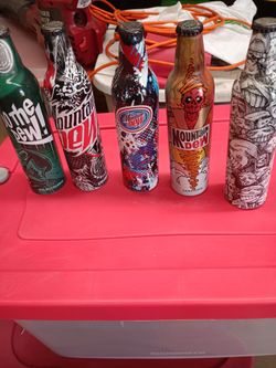 Collectable bottles mountain  dew nice 1.00
