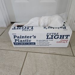 PAINTER PLASTIC.  PLASTICO PARA PINTOR 