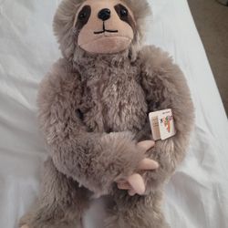 12" Hanging Sloth Unipak Stuffy