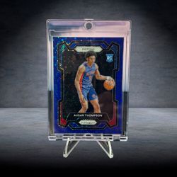 Ausar Thompson 2023 Prizm #178 Fast Break Blue /150 Rookie