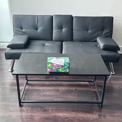 Convertible Bed $50 + Table $30