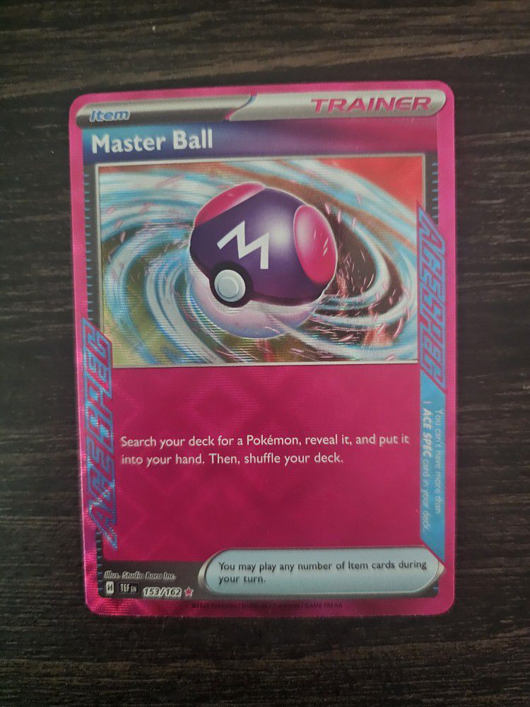 ACE SPEC Master Ball [Temporal Forces]