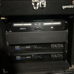 2 RMX 850 amplifier and MP3 disc player