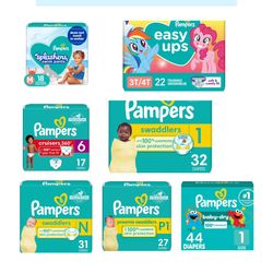 Pampers diapers