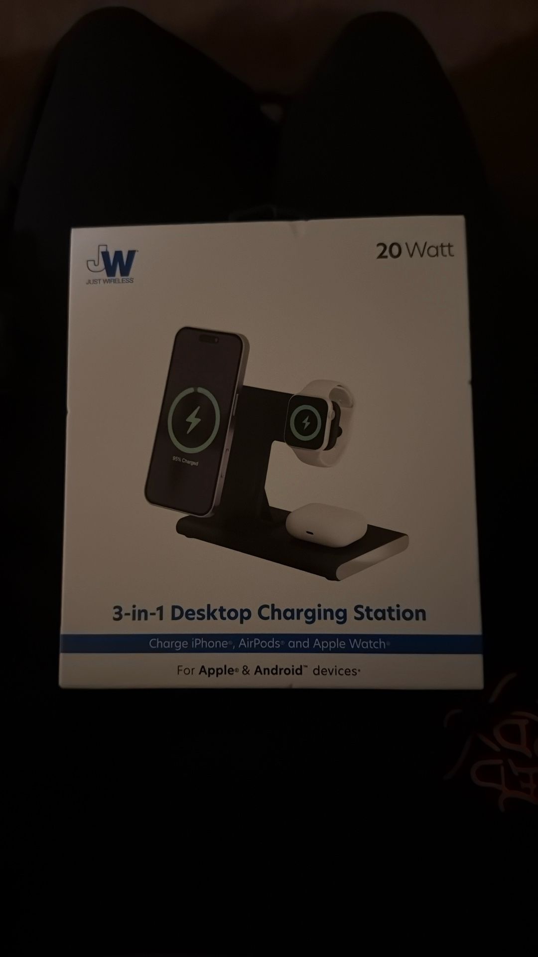 Unboxed 3 In 1 Charger For IPHONES/ANDROIDS