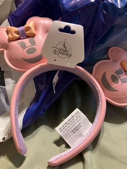 Disney Minnie Mouse Ears Headband Pink