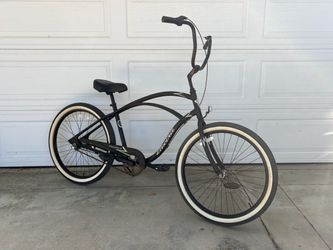 Super Slick Electra 3 Speed Aluminum Frame Matte Black Coaster 3 Bile