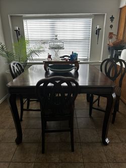 Five Piece Solid Wood Dinette