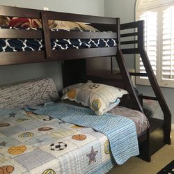 Bunk Bed With Trundle And Storage 