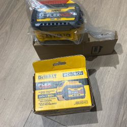 Dewalt Battery S.   (2).   Flexvolt. 6,0 