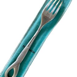 Tiffany & Co. Elsa Peretti silver salad fork