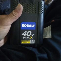 40v Kobalt Lithium 5.0