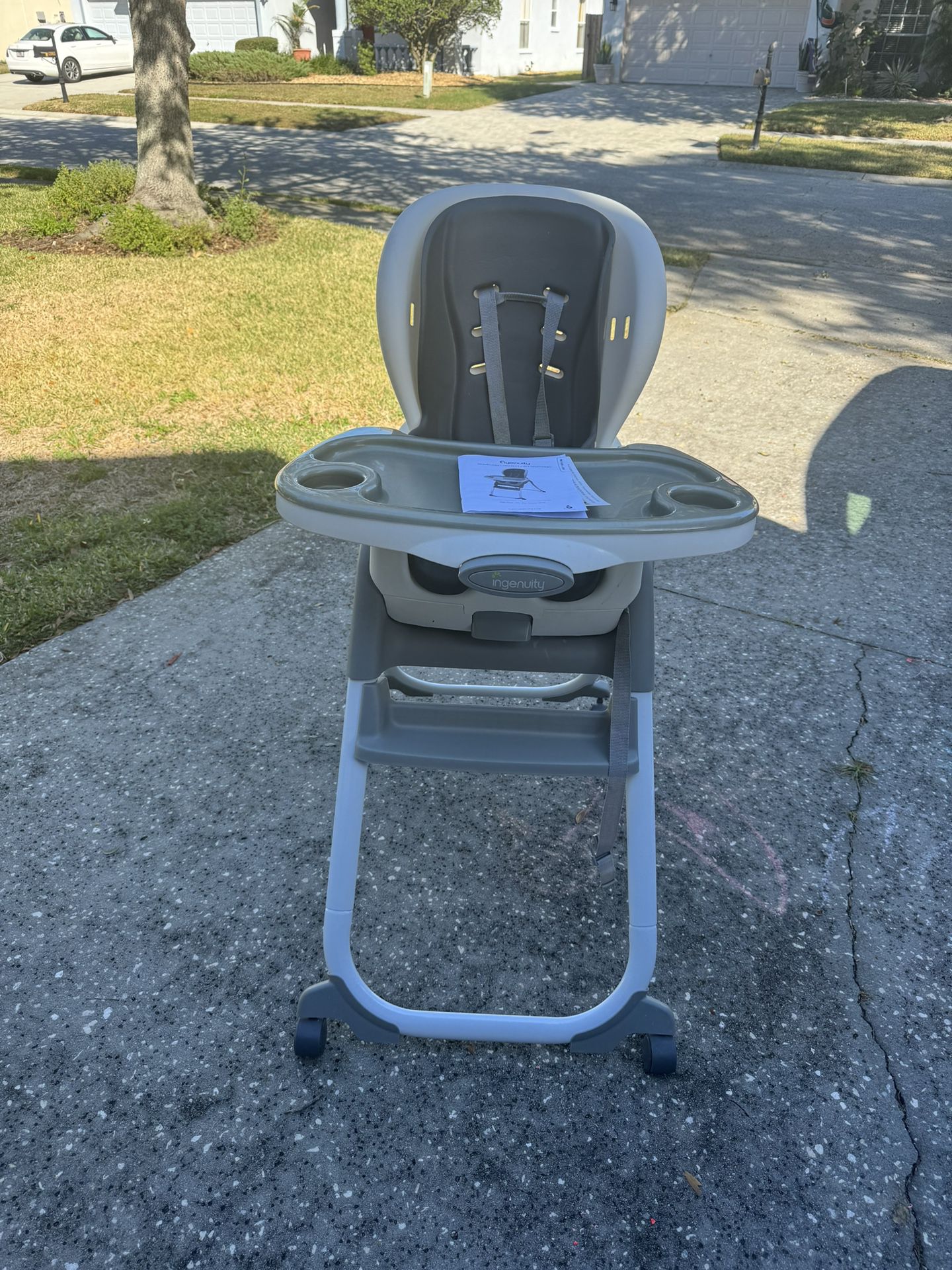 Highchair With Booster Seat