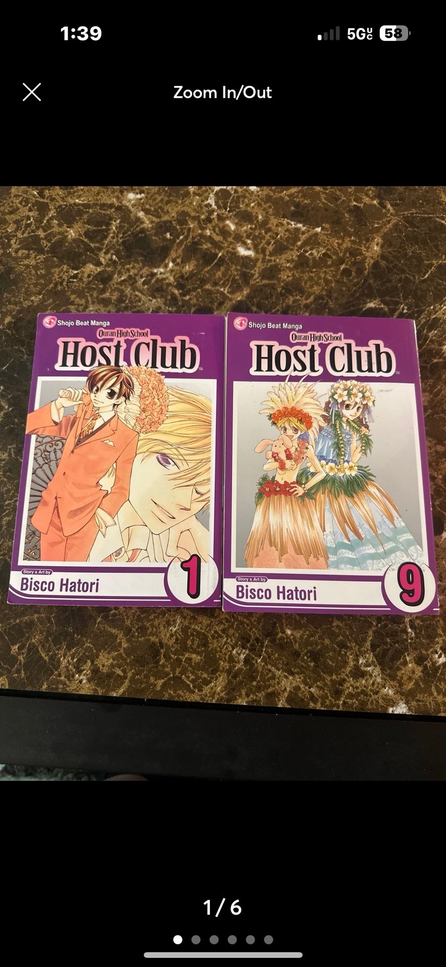 Ouran High School Host Club Manga Volumes 1 & 9