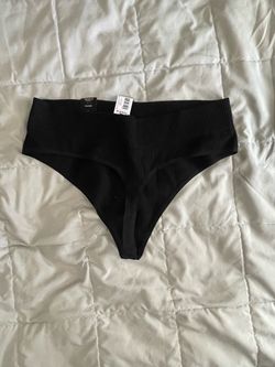 Torrid Black Thong size 0