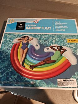 Rainbow float